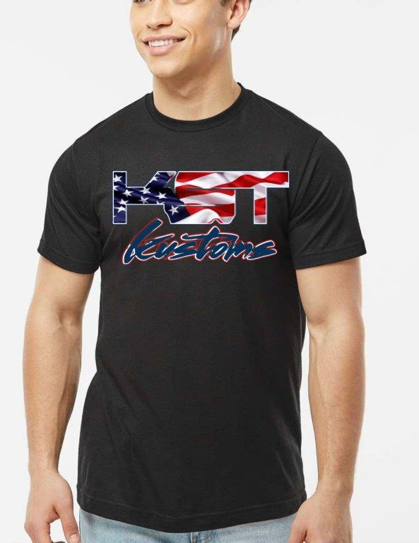 2026 KST Kustoms American flag T-Shirt