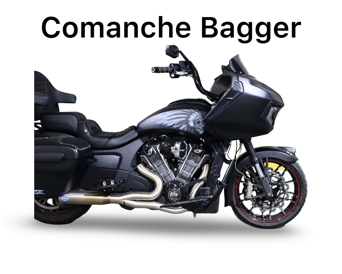 Comanche Bagger for '20-26 Challenger | Indian Handlebars